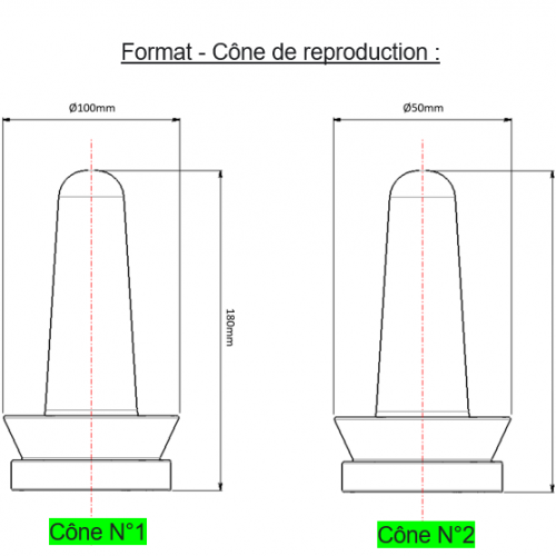 Cône de reproduction - Discus et scalaires