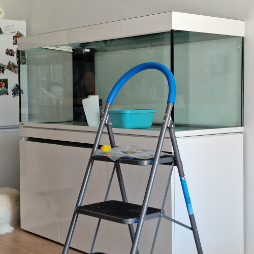 Aquarium eheim incpiria 530 litres blanc tout équipé