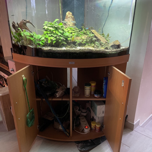 Aquarium Juwel Trigon 190 + meuble
