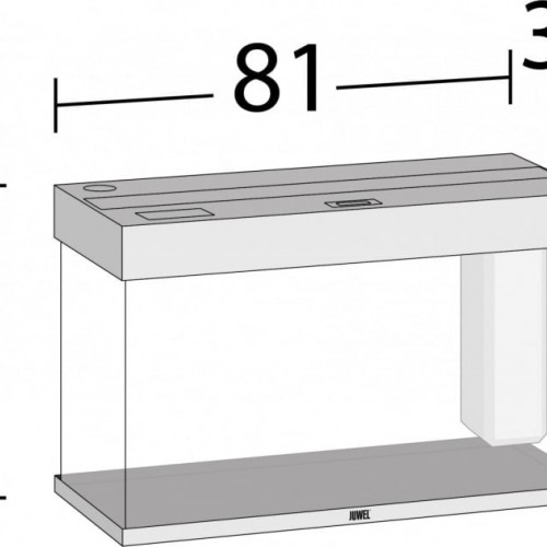 Meuble Aquarium Juwel Rio 125 litres (tout compris) + Pack complet d’accessoires (achats séparés ou complet)