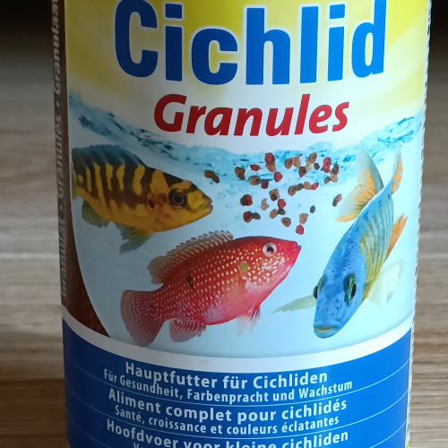 nourriture pour cichlide africain