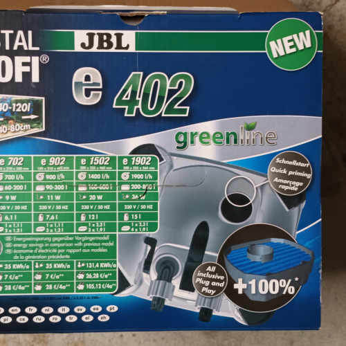 Filtre externe JBL e402