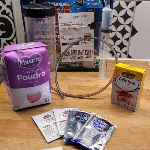 Kit co2 artisanal levure