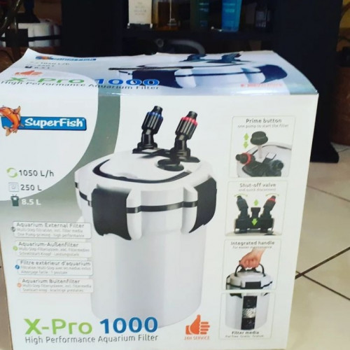 Filtre superfish X-pro 1000 parfait