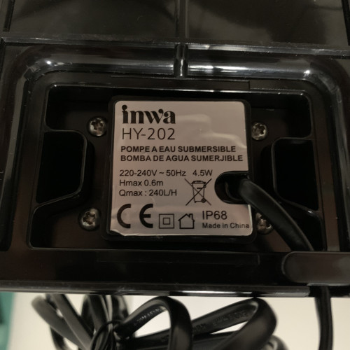 Aquarium Inwa de 12L