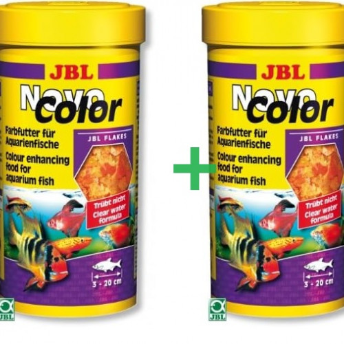 LOT DE 2 Jbl - Aliment Poissons Exotiques - Novo Color NOVOCOLOR 100 Ml / 18 G