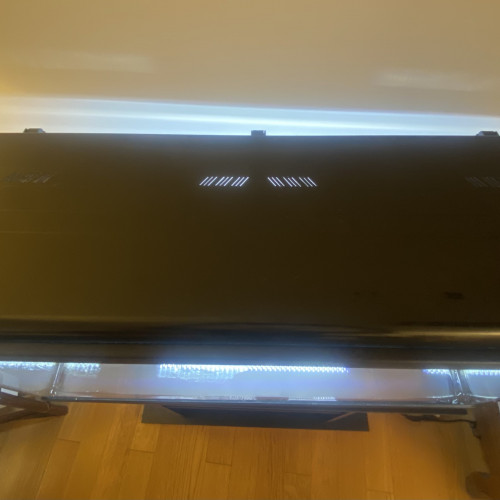 Aquarium tout équipé Aquatlantis 96L + Biobox + meuble / parfait état