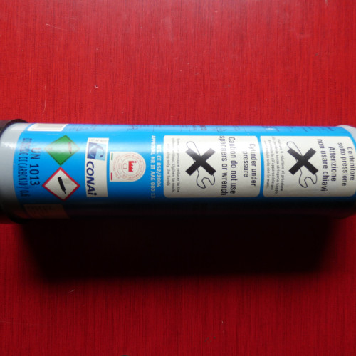 Bouteille jetable 500 gr de CO2 pour AQUARIUM