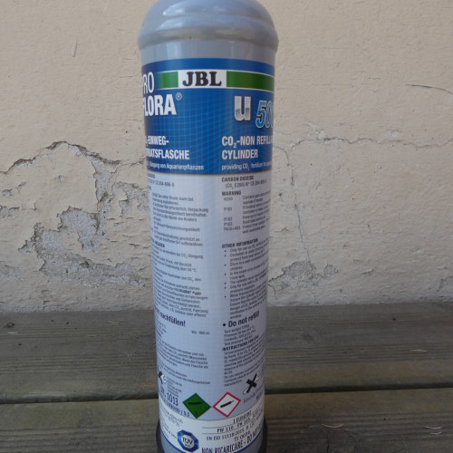Bouteille jetable CO2 JBL Proflora u500 NEUVE
