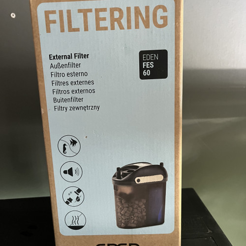 Filtre externe eden + chauffage
