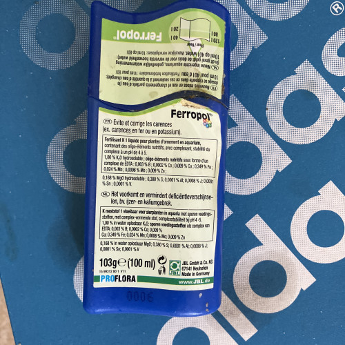 Engrais ferropol JBL 100 ml