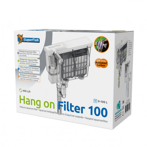 Filtration en cascade SuperFish Hang on Filter 100