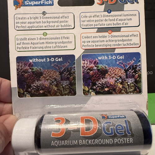 Décoration fond d’aquarium panneau arrière