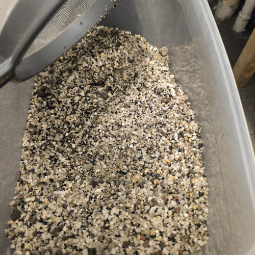 Gravier + substrat aquarium 35-40kg