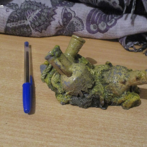 Décor aquarium amphores