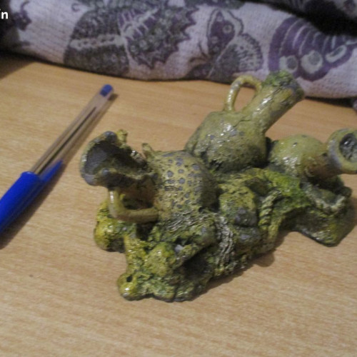 Décor aquarium amphores