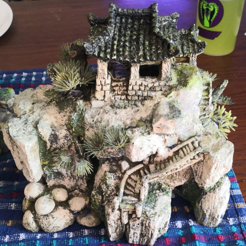 Décoration pour aquarium.