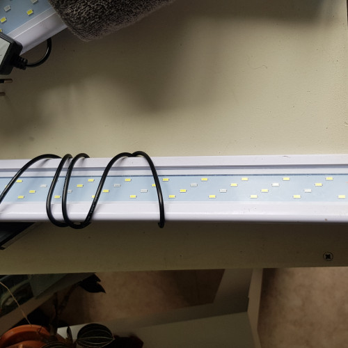 Lot aquarium elevage crevette+box ugf+eclairage