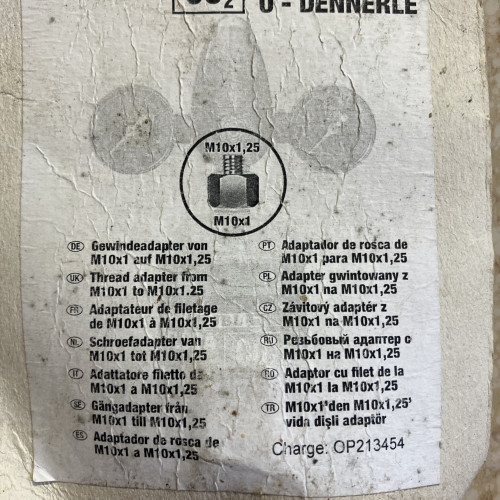 Adaptateur de filetage pour détendeur CO2