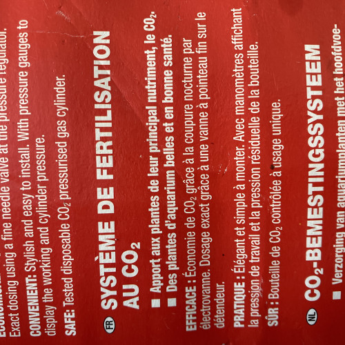 Kit complet CO2 JBL PRO FLORA  Advanced set