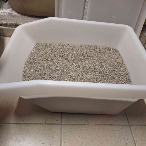 Aquarium 200 litres Ferplast complet avec meuble blanc  et accessoires