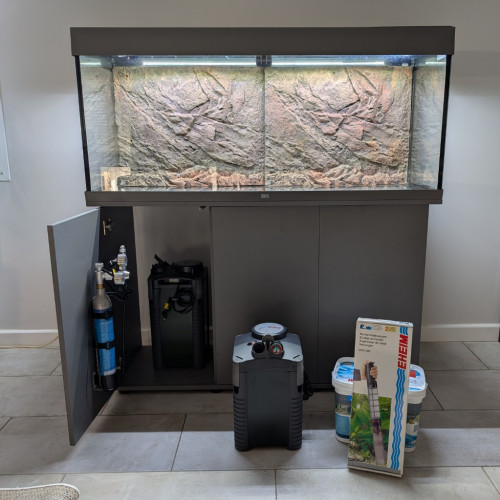 Aquarium JUWEL Rio 240 Gris entièrement équipé