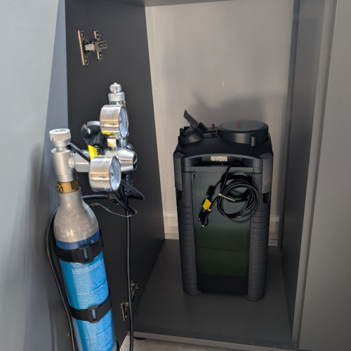 Aquarium JUWEL Rio 240 Gris entièrement équipé