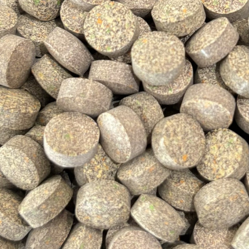 Mini tablettes pour crevettes - 50g