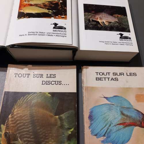 Livres Betta Discus et générale