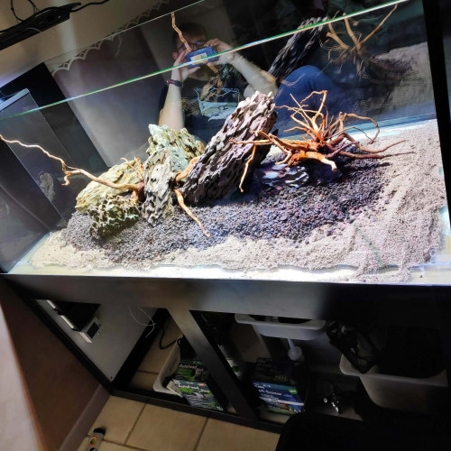 Aquarium sur mesure 550 litres