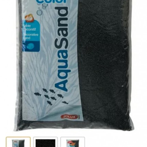 Sable noir ébène Zolux Aquasand Color