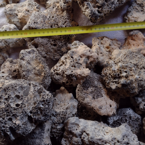 Pierres pour aquarium récifal et eau de mer