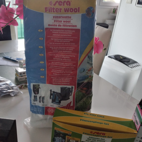 Aquarium  complet 110 litres  ouvert blanc avec ou sans le leuble