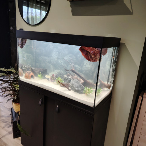 Aquarium 126L vivaline Led avec meuble