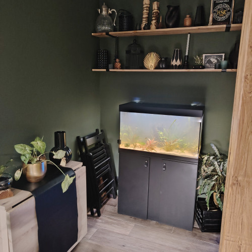 Aquarium 126L vivaline Led avec meuble