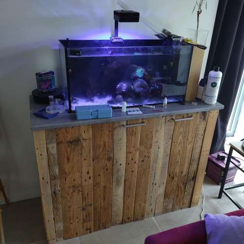 Aquarium recifal 2x90L