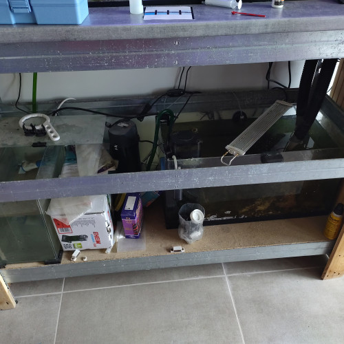 Aquarium recifal 2x90L