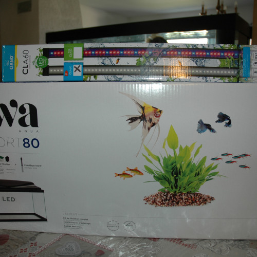 AQUARIUM CIANO (inwa) confort 80 led 74 L