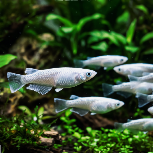 Medaka - Oryzia Latipes -  White Platinium