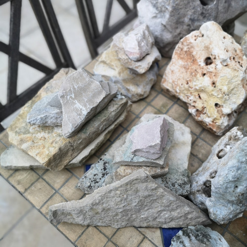 Pierres à trou pour aquarium, cichlidés, vivarium