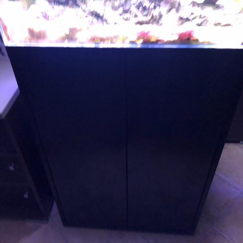 Aquarium eau de mer 170L et meuble complet avec vivant