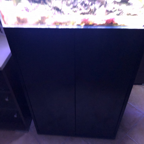 Aquarium eau de mer 170L et meuble complet avec vivant