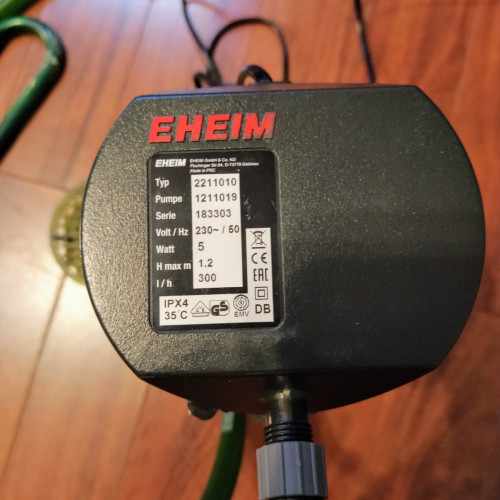 Filtre externe EHEIM CLASSIC 2211 avec robinets et tuyaux