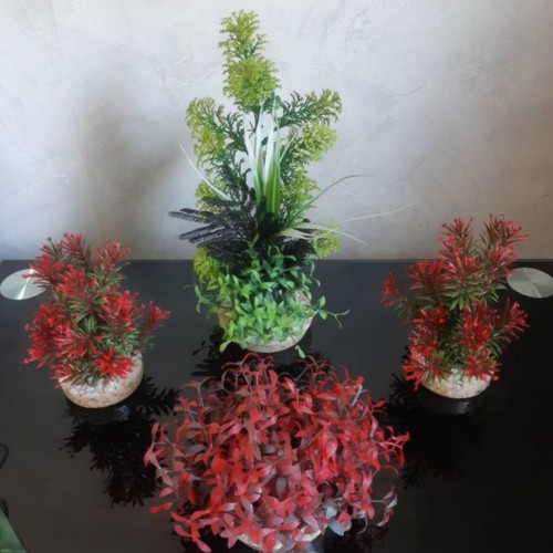 Lot plantes artificielles