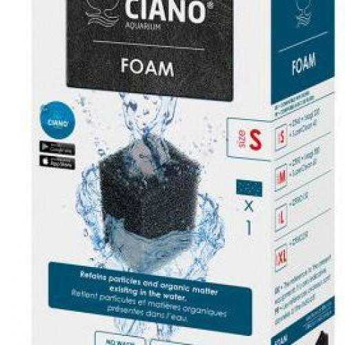 Filtre CIANO water Foam taille S pour pompe CIANO CF20