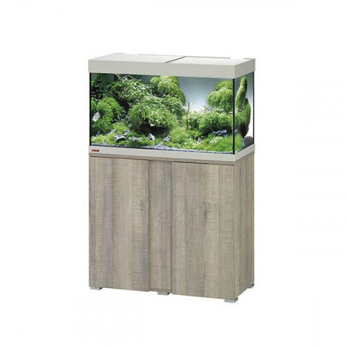 Aquarium EHEIM Vivaline + Meuble (Chêne gris) - 126l