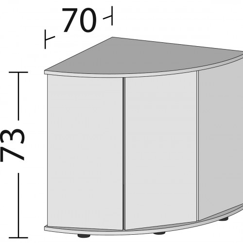 Meuble JUWEL Trigon 190 (Noir)