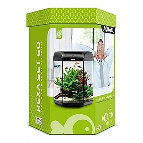 Aquarium AQUAEL HEXA - 60L