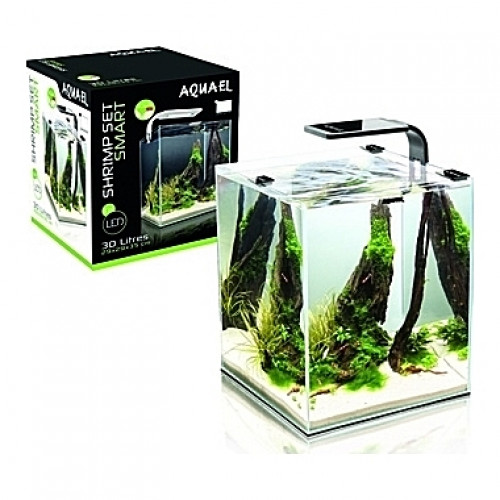 Aquarium AQUAEL SHRIMPSET (Noir) - 30L