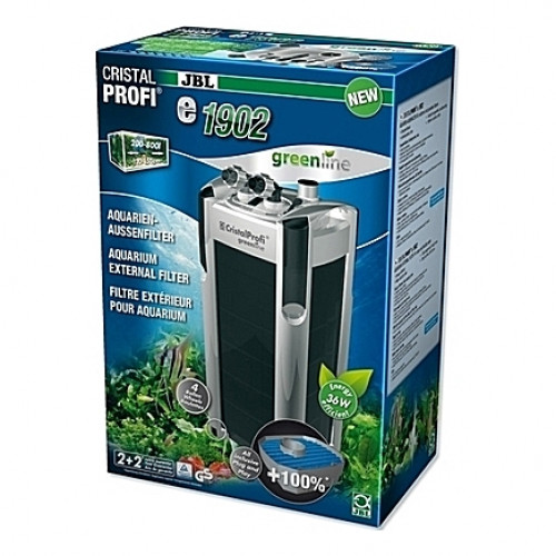 Filtre externe JBL CRISTAL PROFI e1902 greenline (aquarium <800L) 1900 l/h